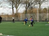 Trainingsavond S.K.N.W.K. JO7-1, JO9-1 en JO11-1JM (begin zomertijd) van maandag 27 maart 2023 (69/82)